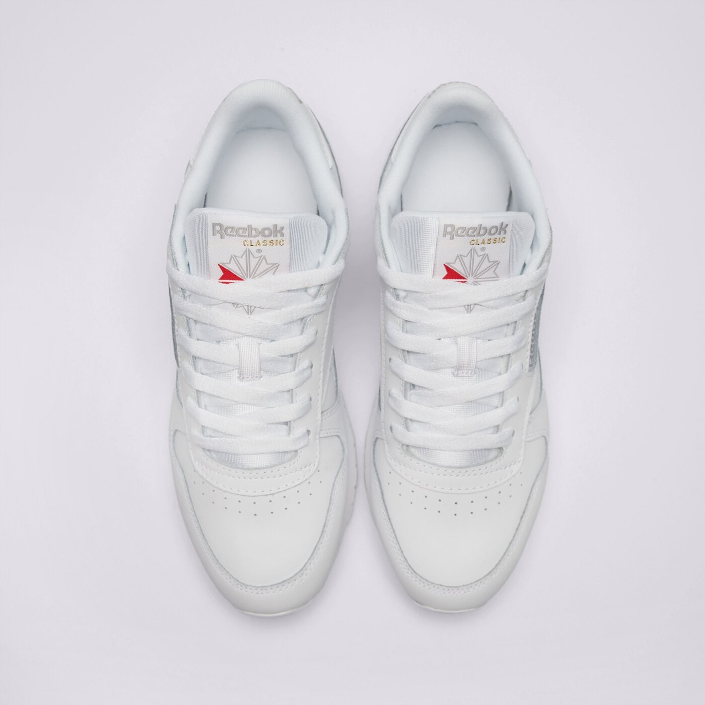 Дамски маратонки REEBOK CLASSIC LEATHER 100008496 цвят бял