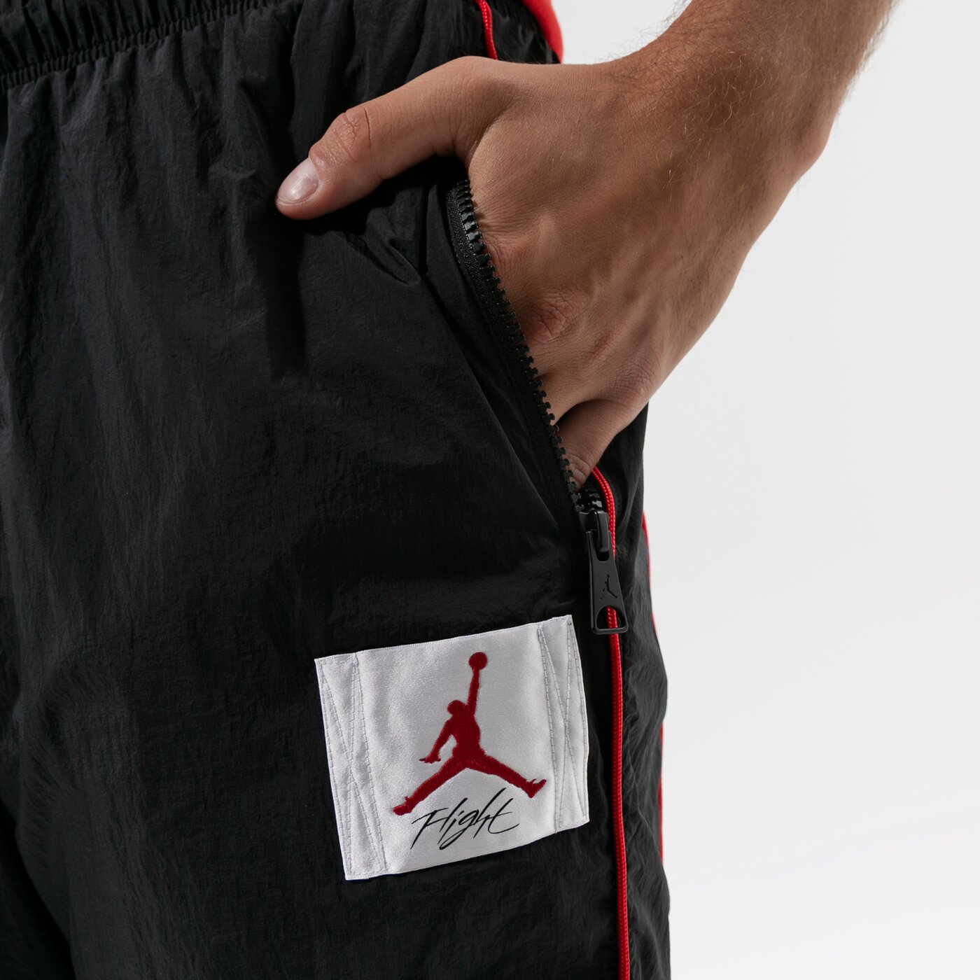 Мъжки панталони JORDAN ПАНТАЛОНИ M J FLIGHT WARMUP PANT ck6656-010 цвят черен
