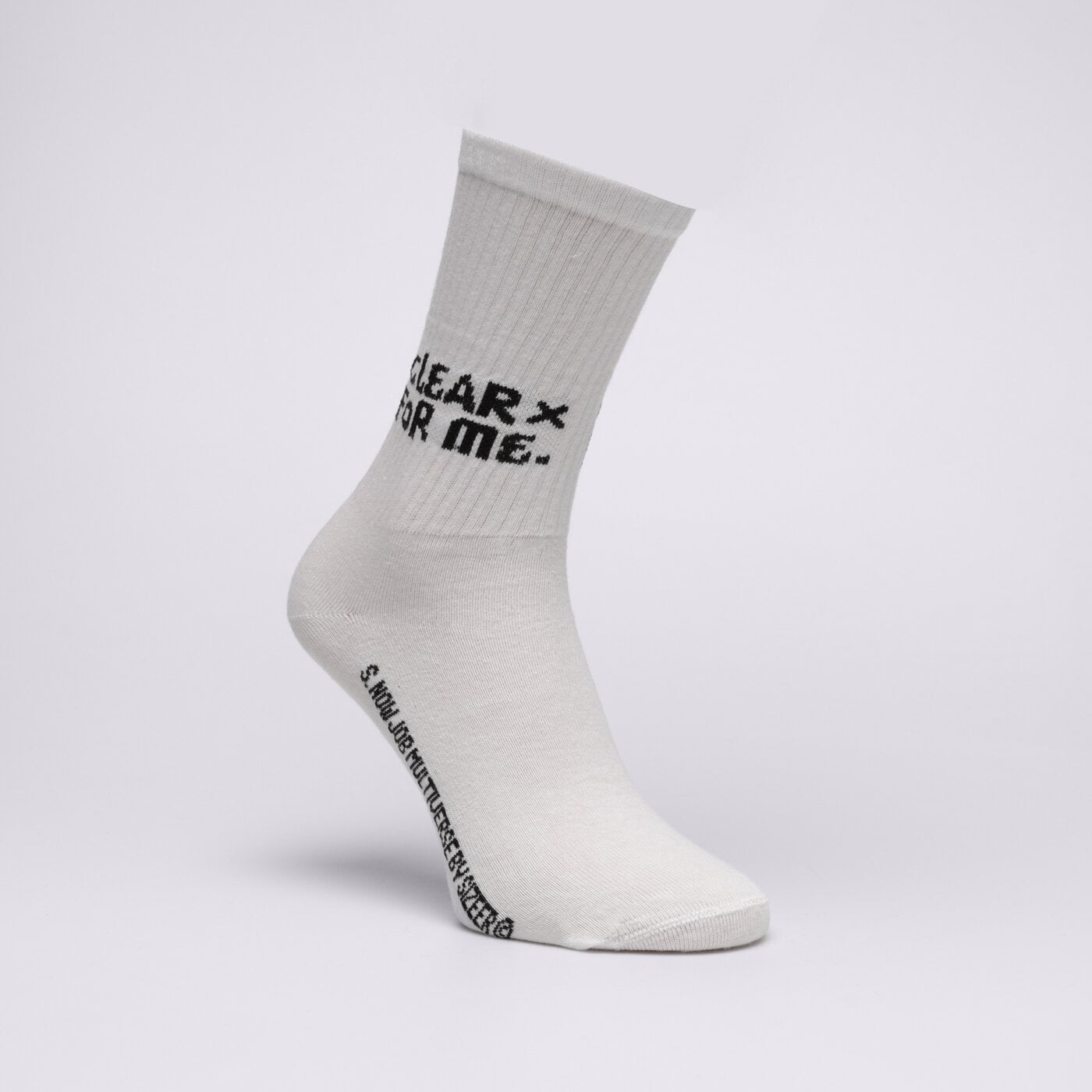 Дамски чорапи S.NOW JOB SIZEER SOCKS "CLEAR FOR ME"  si123skd50001 цвят бял