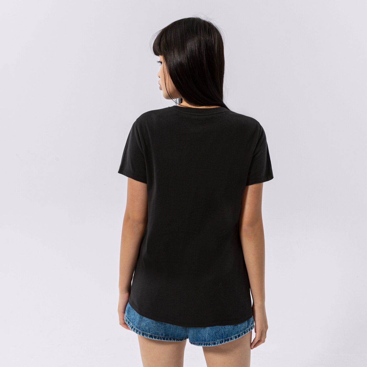 Дамска тениска LEVI'S ТЕНИСКА THE PERFECT TEE 17369-1920 цвят черен