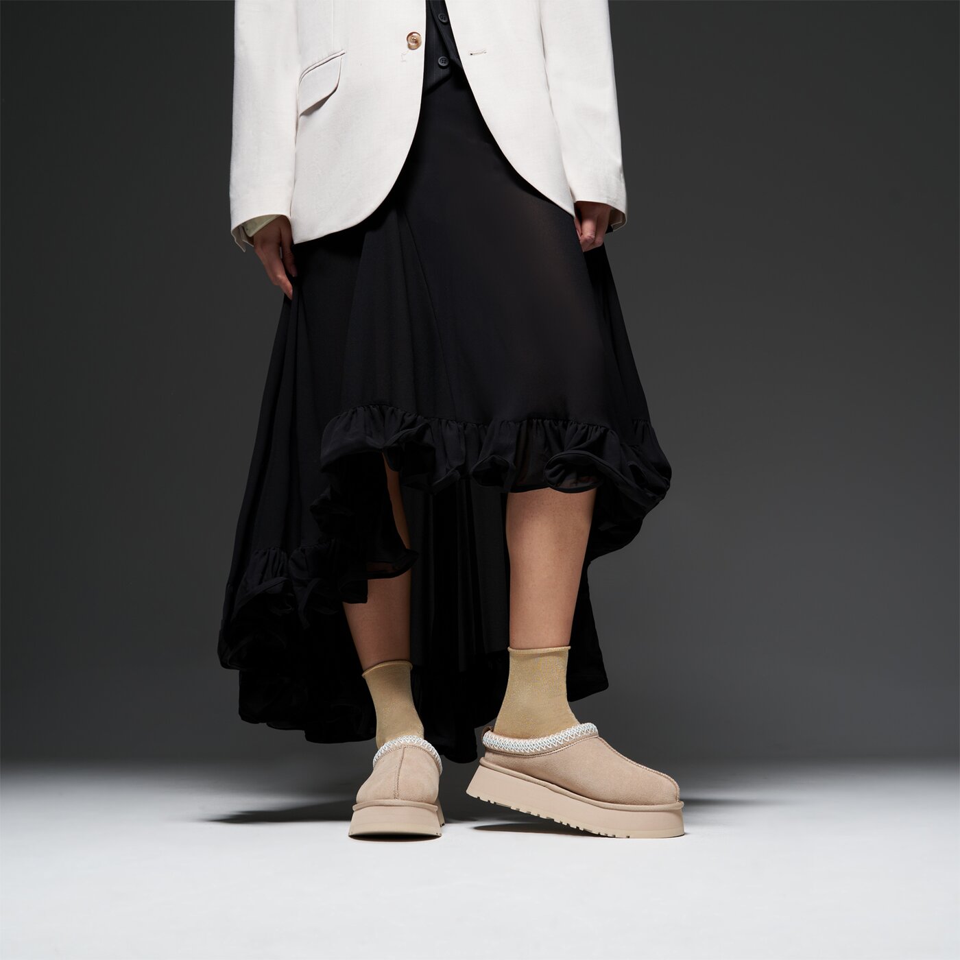 Дамски кежуал UGG TAZZ 1122553san цвят бежов