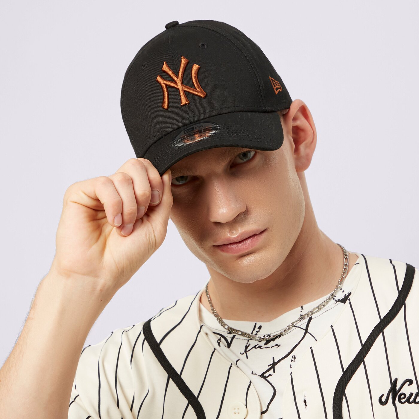 Мъжка шапка с козирка NEW ERA ШАПКА LE 940 NYY NEW YORK YANKEES 60364447 цвят черен