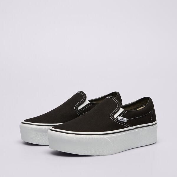 Дамски маратонки VANS UA CLASSIC SLIP-ON STACKFORM vn0a7q5rbmx1 цвят черен