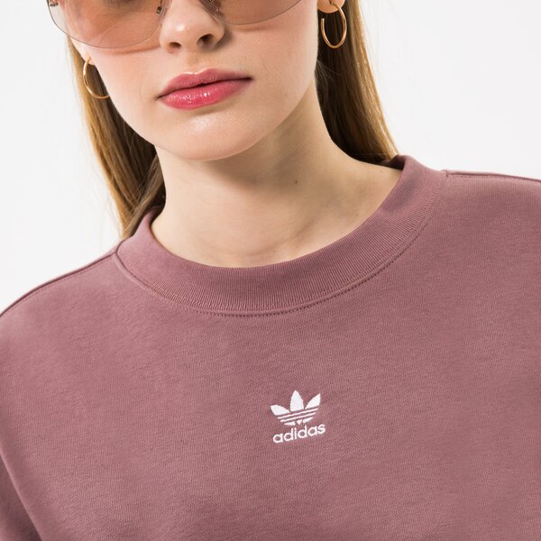 Дамски суичър ADIDAS СУИТЧЪР hj7866 цвят виолетов