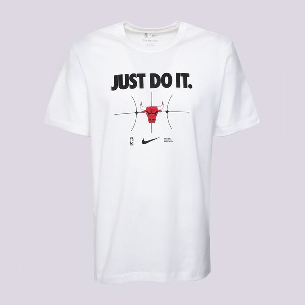 Мъжка тениска NIKE ТЕНИСКА CHI M NK ES NBA JDI SS TEE fq6270-100 цвят бял