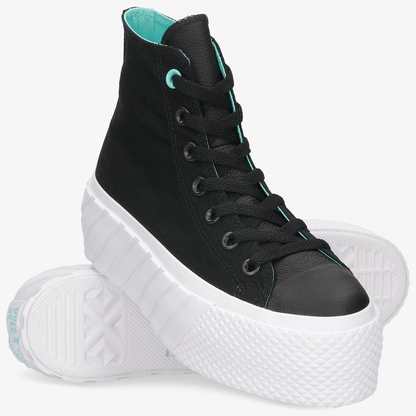 Дамски маратонки CONVERSE CHUCK TAYLOR ALL STAR LIFT NEW 571675c цвят черен