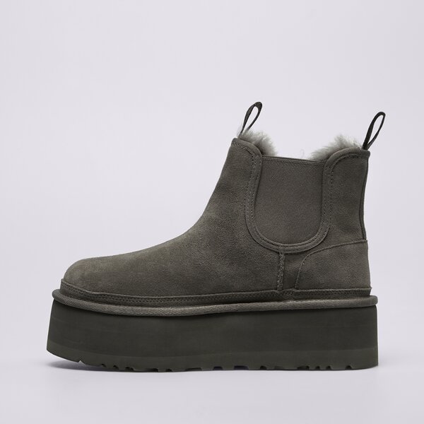 Дамски кежуал UGG NEUMEL PLATFORM CHELSEA 1134526-grey цвят сив