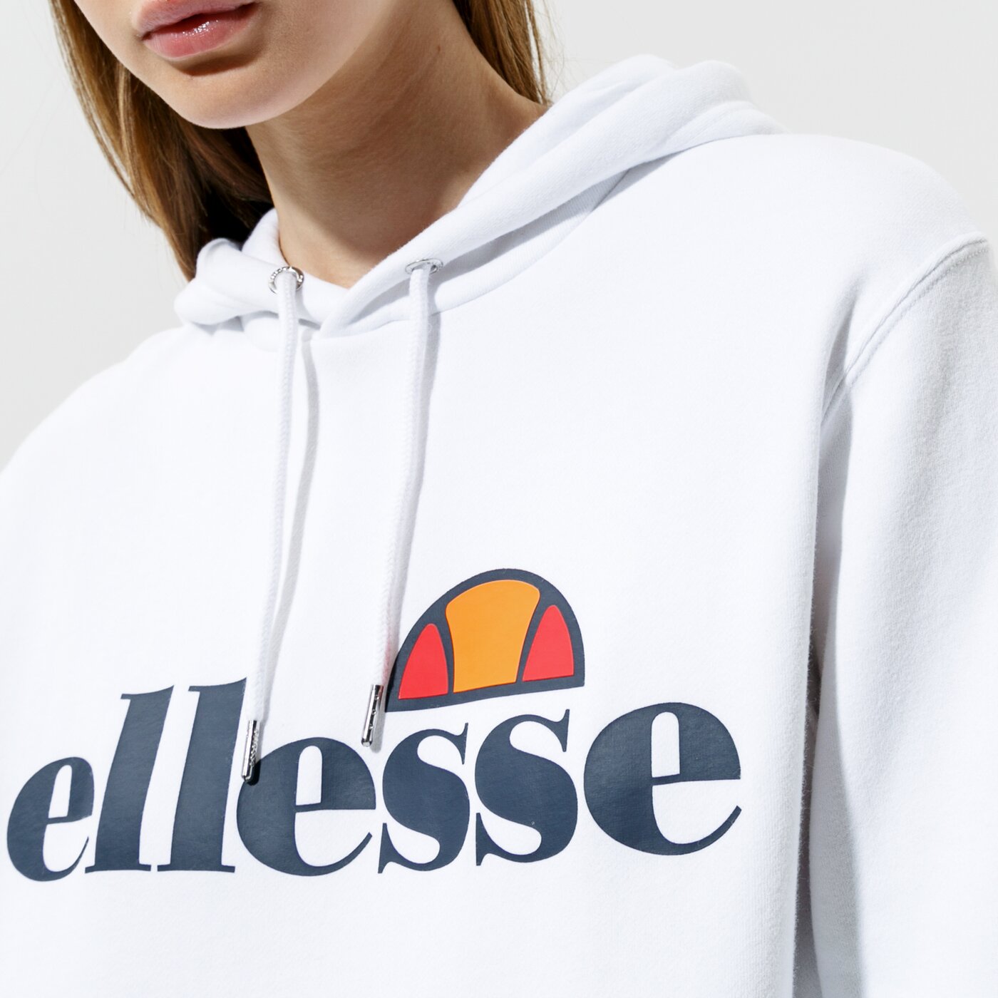 Дамски суичър ELLESSE СУИТЧЪР С КАЧУЛКА TORICES WHT sgs03244908 цвят бял