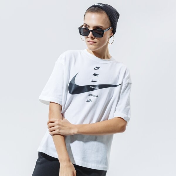 Дамска тениска NIKE ТЕНИСКА W NSW SWSH ТОП SS cu5682-100 цвят бял