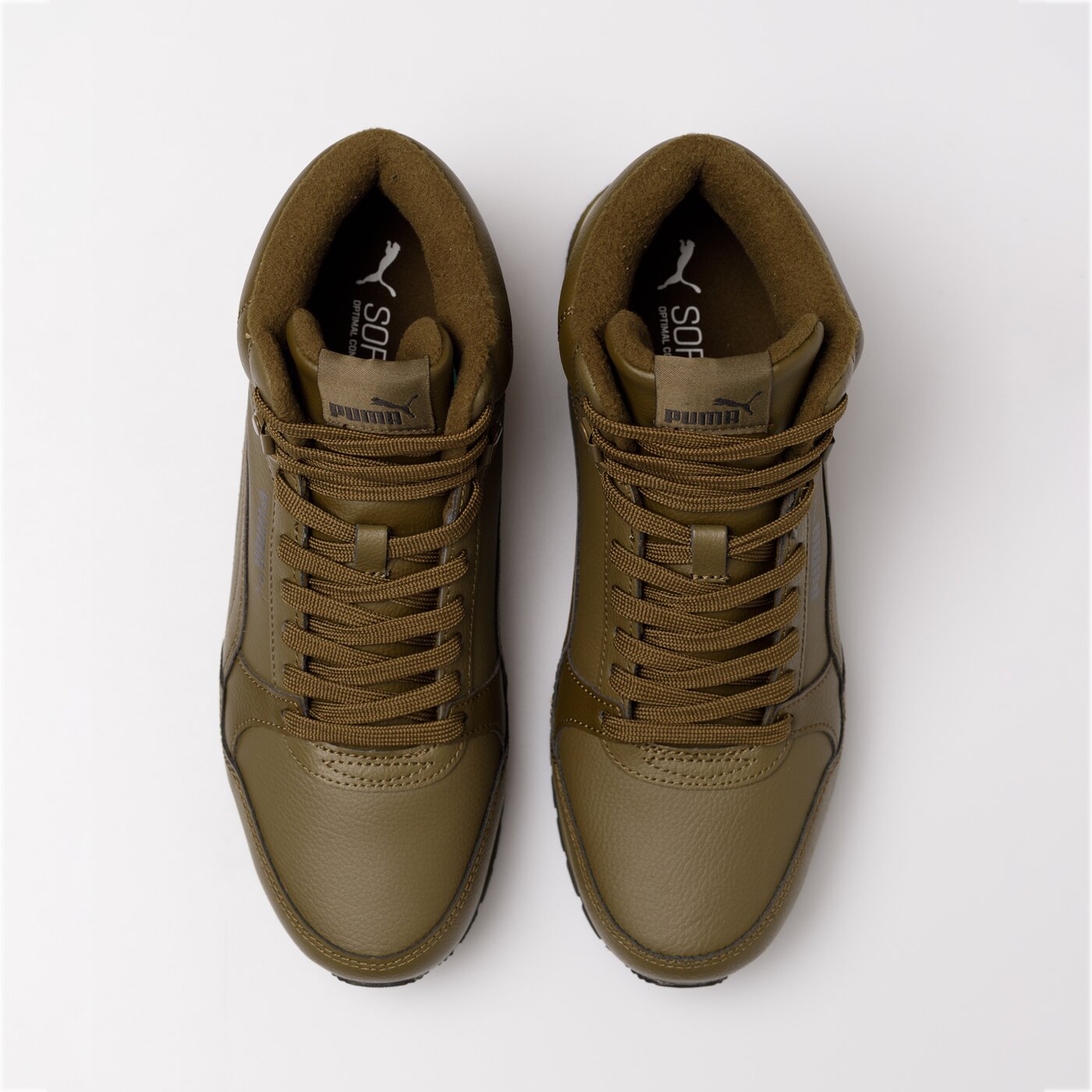 Мъжки маратонки PUMA ST RUNNER V3 MID L 38763803 цвят каки