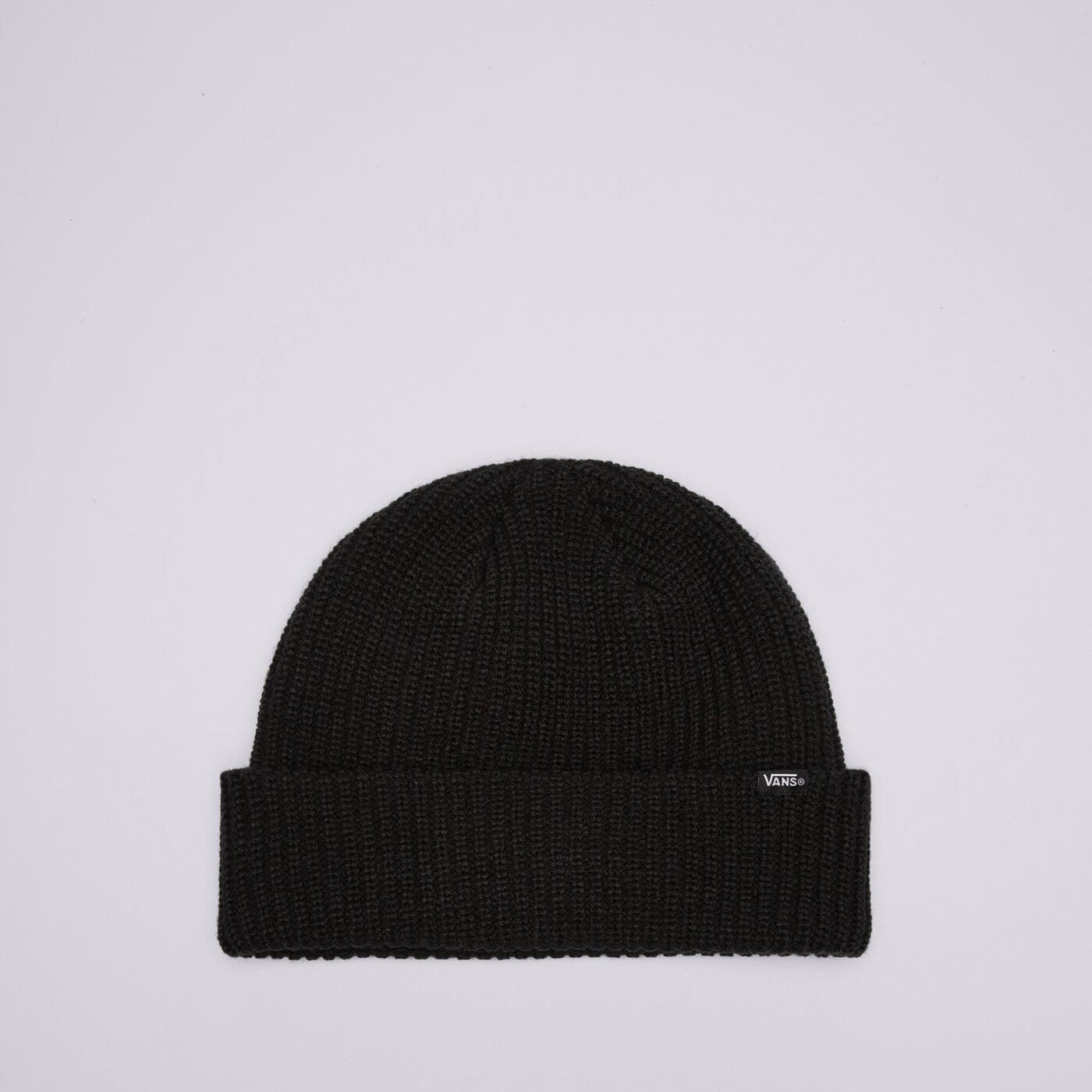 Дамска зимна шапка VANS ШАПКА CORE BASIC CUFF BEANIE vn000qb4blk1 цвят черен