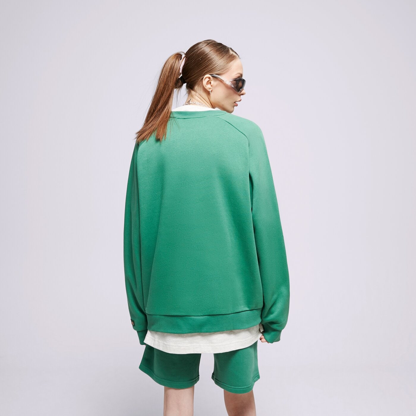 Мъжки суичър ELLESSE СУИТЧЪР VOLIERO SWEATSHIRT GREEN sgr17619503 цвят зелен