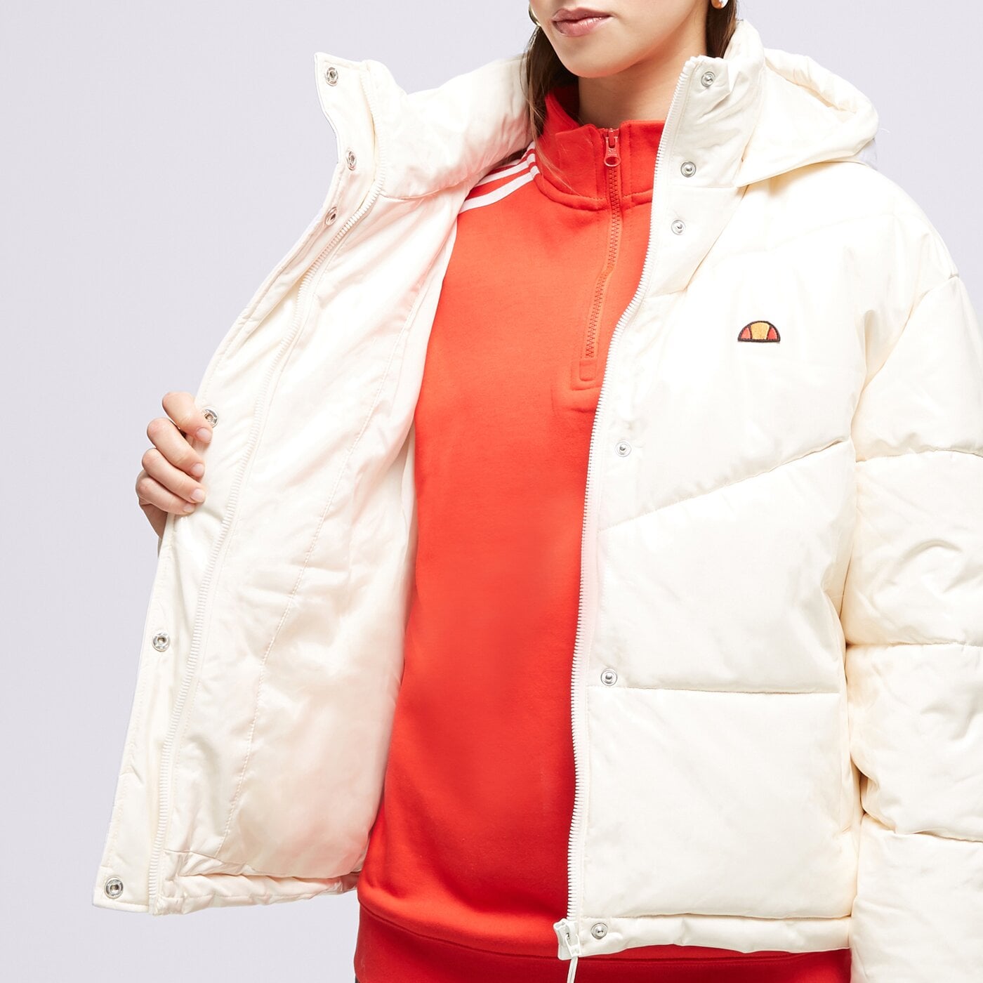 Дамско зимно яке ELLESSE ЯКЕ ПУХЕН TARANTINO OFF WHT PADDED JACKET sgt19170904 цвят бежов