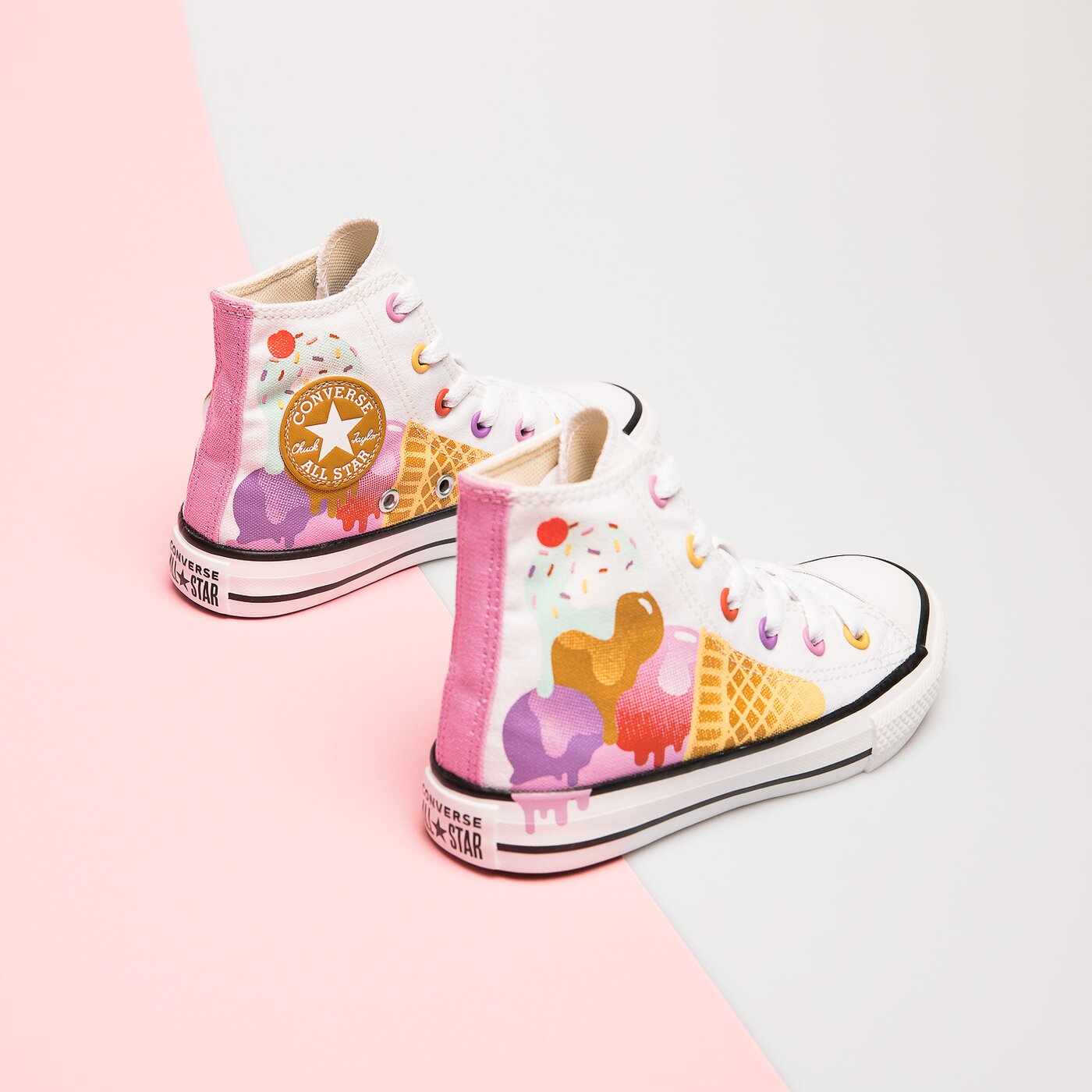 Детски маратонки CONVERSE CHUCK TAYLOR ALL STAR  a00388c цвят бял