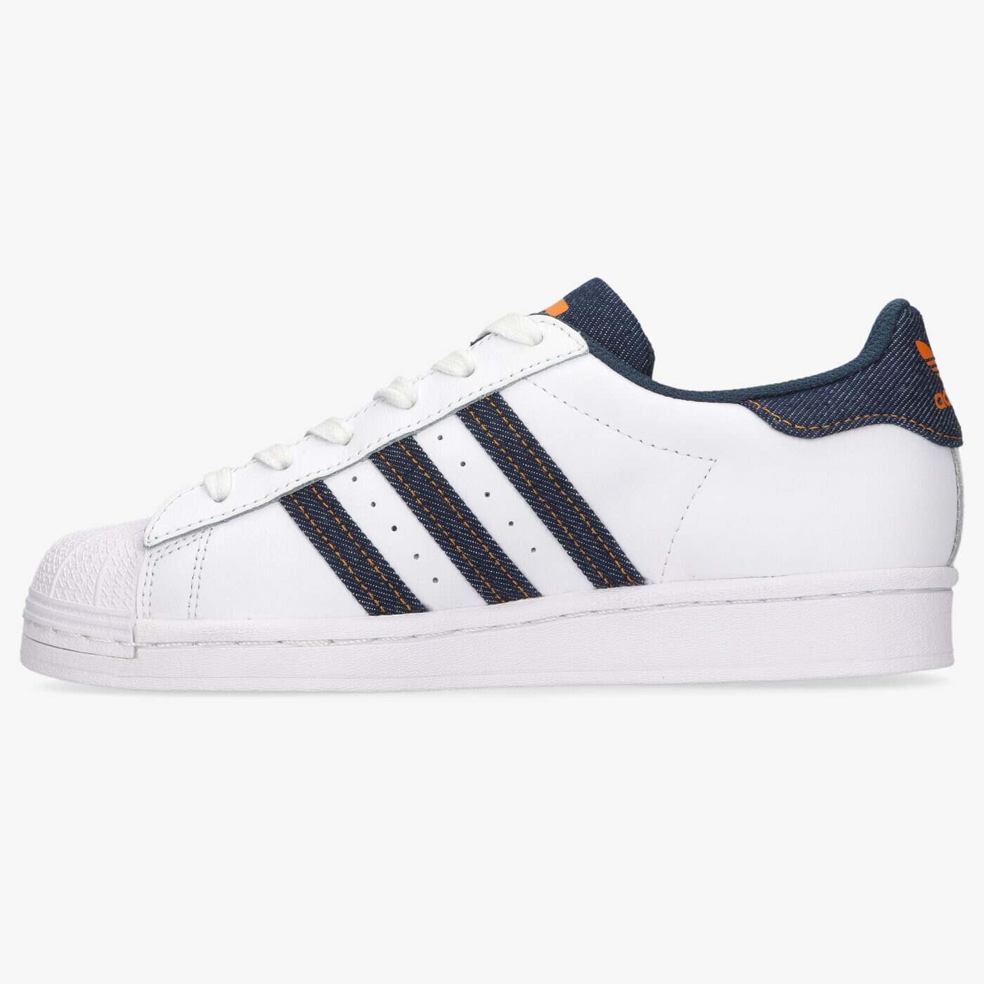 Детски маратонки ADIDAS SUPERSTARJ h04025 цвят бял