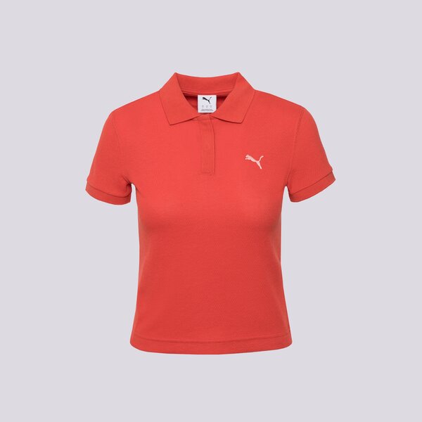 Дамска тениска PUMA ТЕНИСКА ТИП ПОЛО PREMIUM ESS ТЕНИСКА ТИП ПОЛО 629777 15 цвят червен