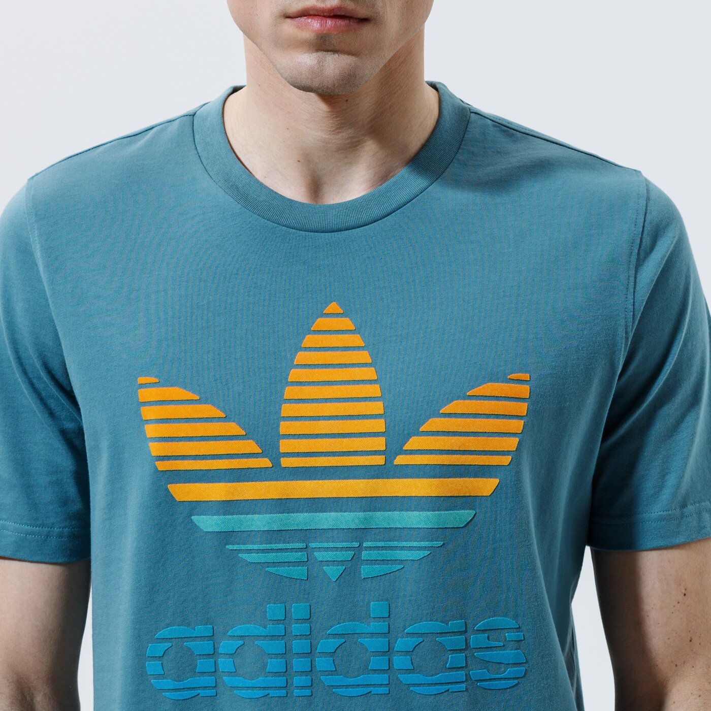 Мъжка тениска ADIDAS ТЕНИСКА TREF OMBRE T gp0164 цвят син