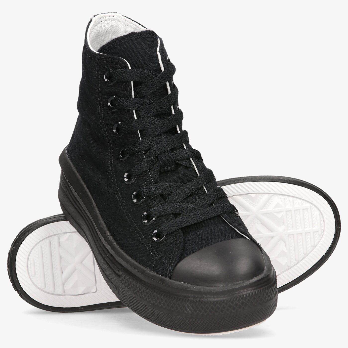 Дамски маратонки CONVERSE CHUCK TAYLOR ALL STAR MOVE 572070c цвят черен