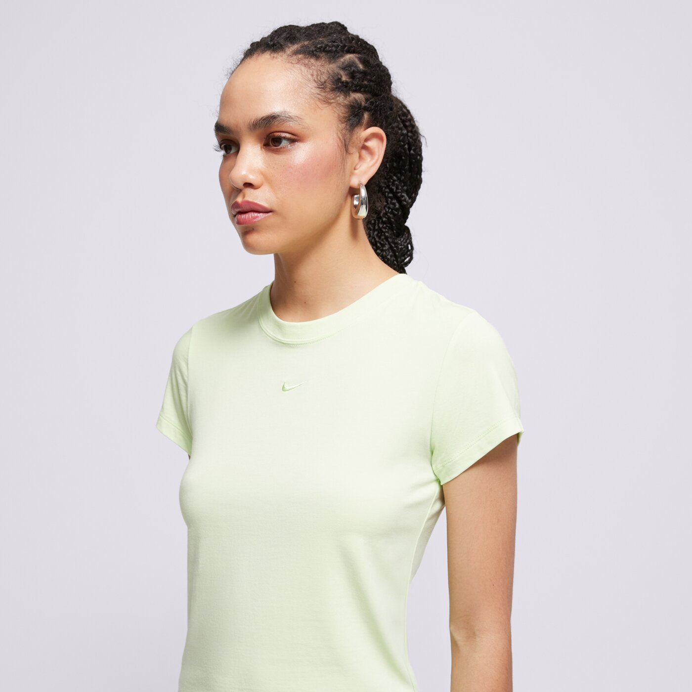 Дамска тениска NIKE ТЕНИСКА W NSW NK CHLL KNT MD CRP fv5508-360 цвят зелен