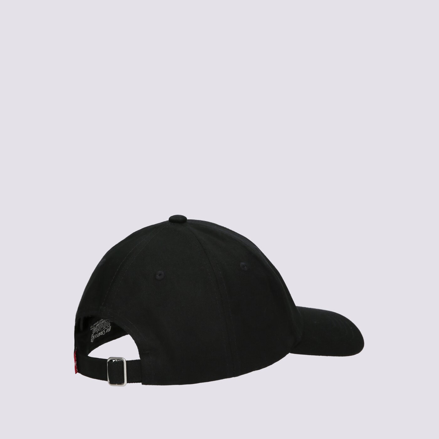 Дамска шапка с козирка LEVI'S ШАПКА CAP - BABY TAB LOGO d6250-0001 цвят черен