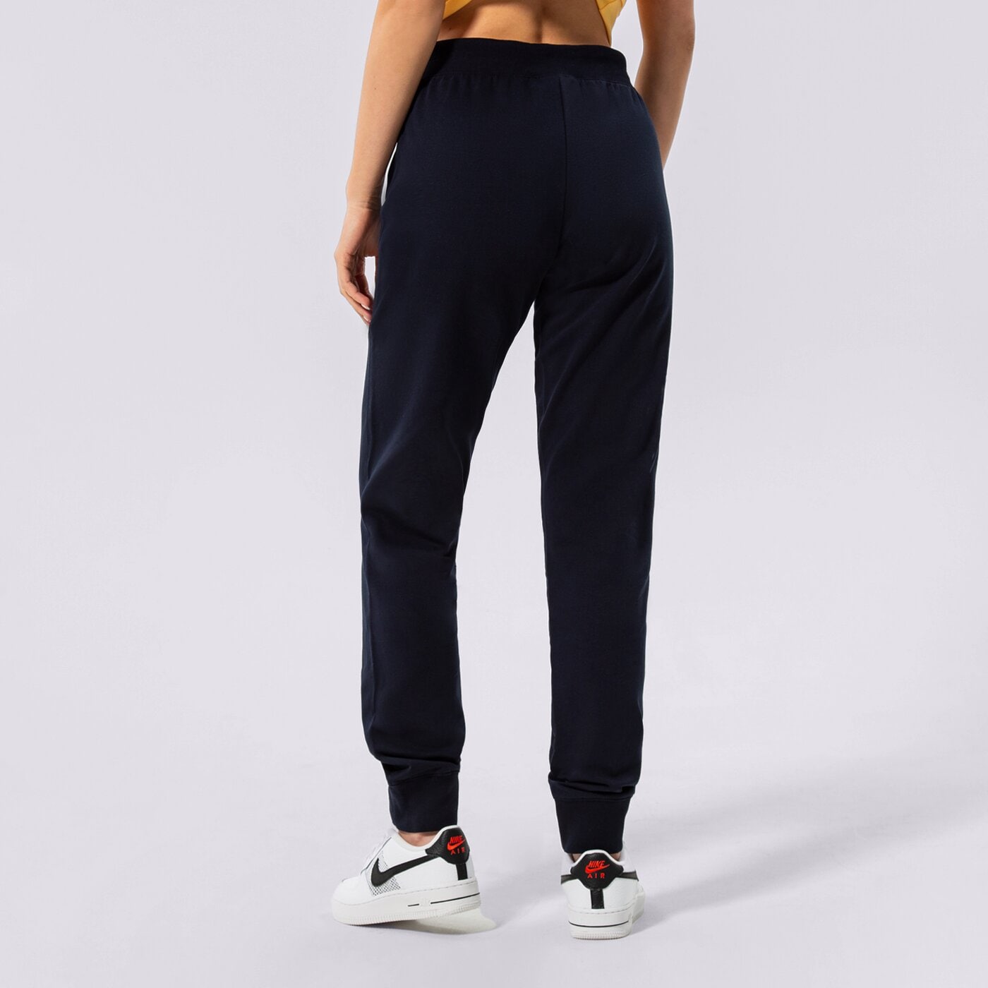 Дамски панталони CHAMPION ПАНТАЛОНИ RIB CUFF PANTS 114898bs501 цвят тъмносин