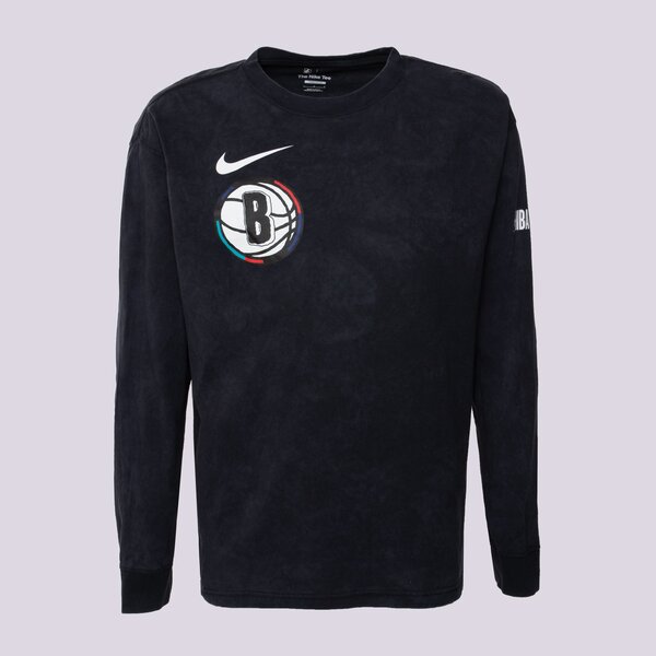 Мъжка тениска NIKE ТЕНИСКА BKN M NK CTS CE LS MAX90 TEE hj2545-010 цвят черен