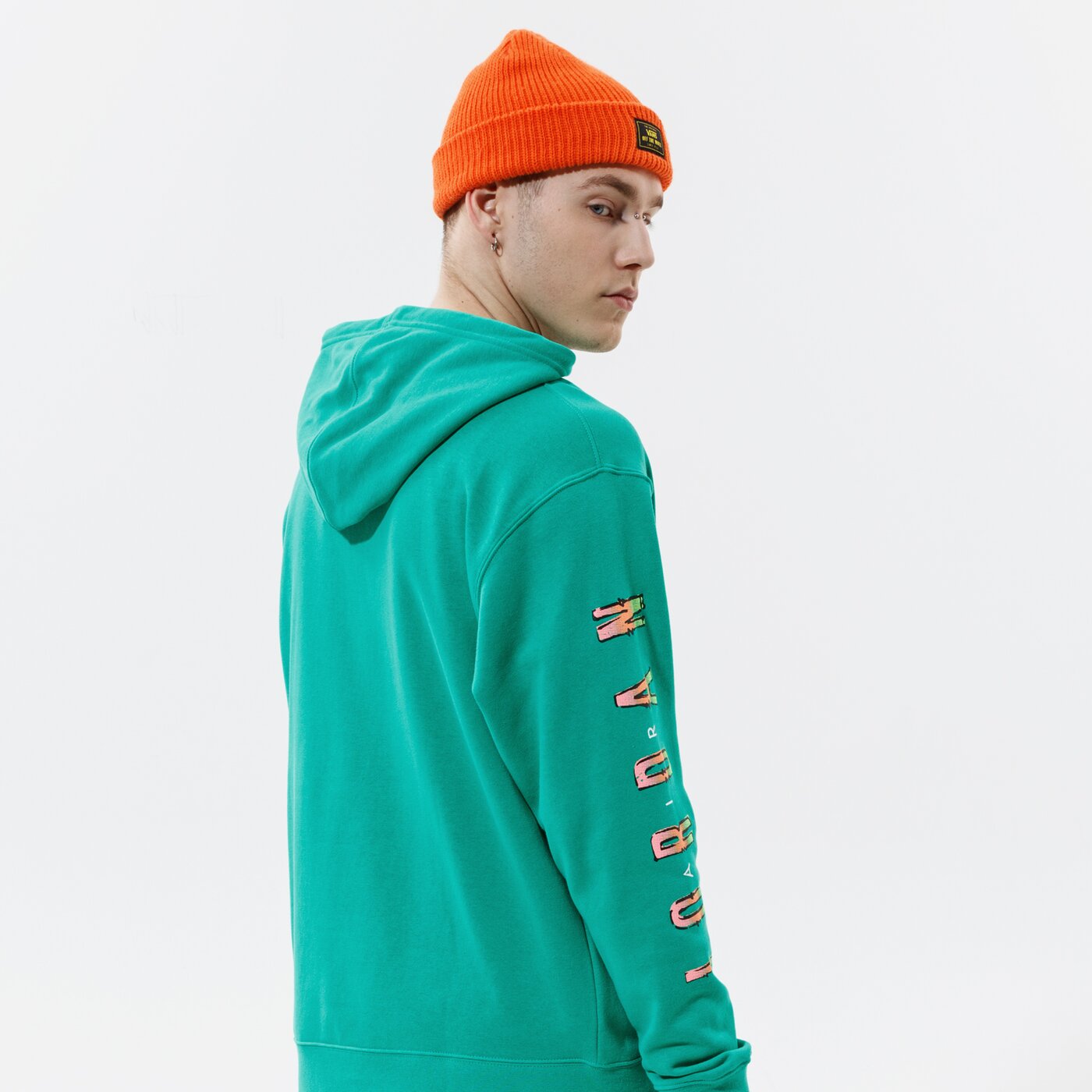 Мъжки суичър JORDAN СУИТЧЪР С КАЧУЛКА SPORT DNA  cz4845-372 цвят зелен