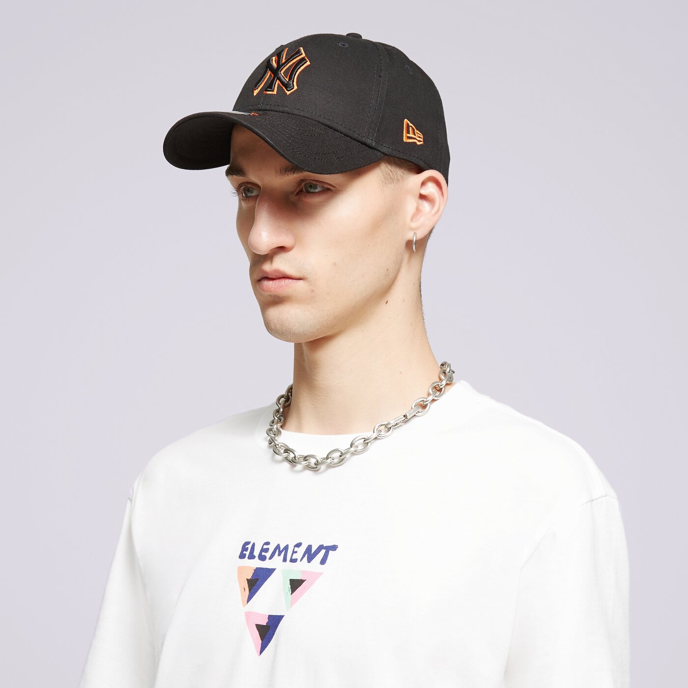 Мъжка тениска ELEMENT ТЕНИСКА CONQUER SS elyzt00398-wbb0 цвят бял