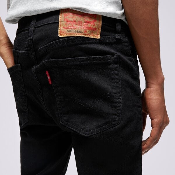 Мъжки панталони LEVI'S ПАНТАЛОНИ 519 SKINNY BLK 85797-0000 цвят черен