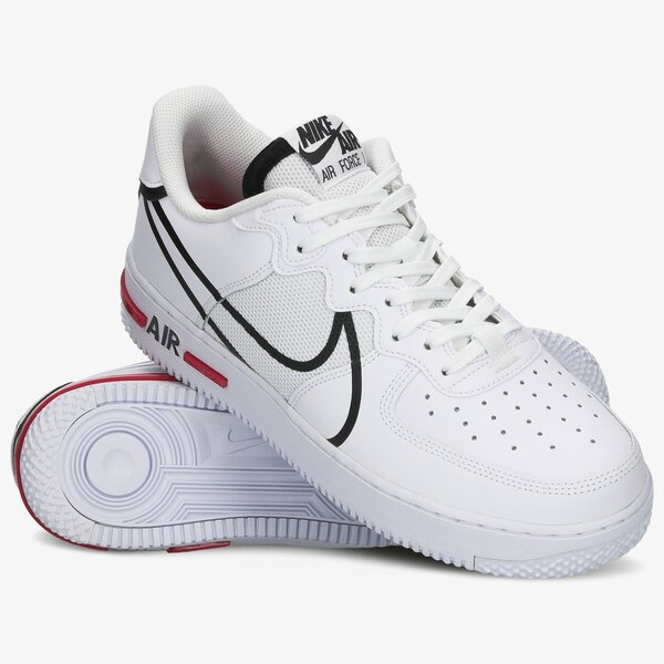 Мъжки маратонки NIKE AIR FORCE 1 REACT cd4366-100 цвят бял