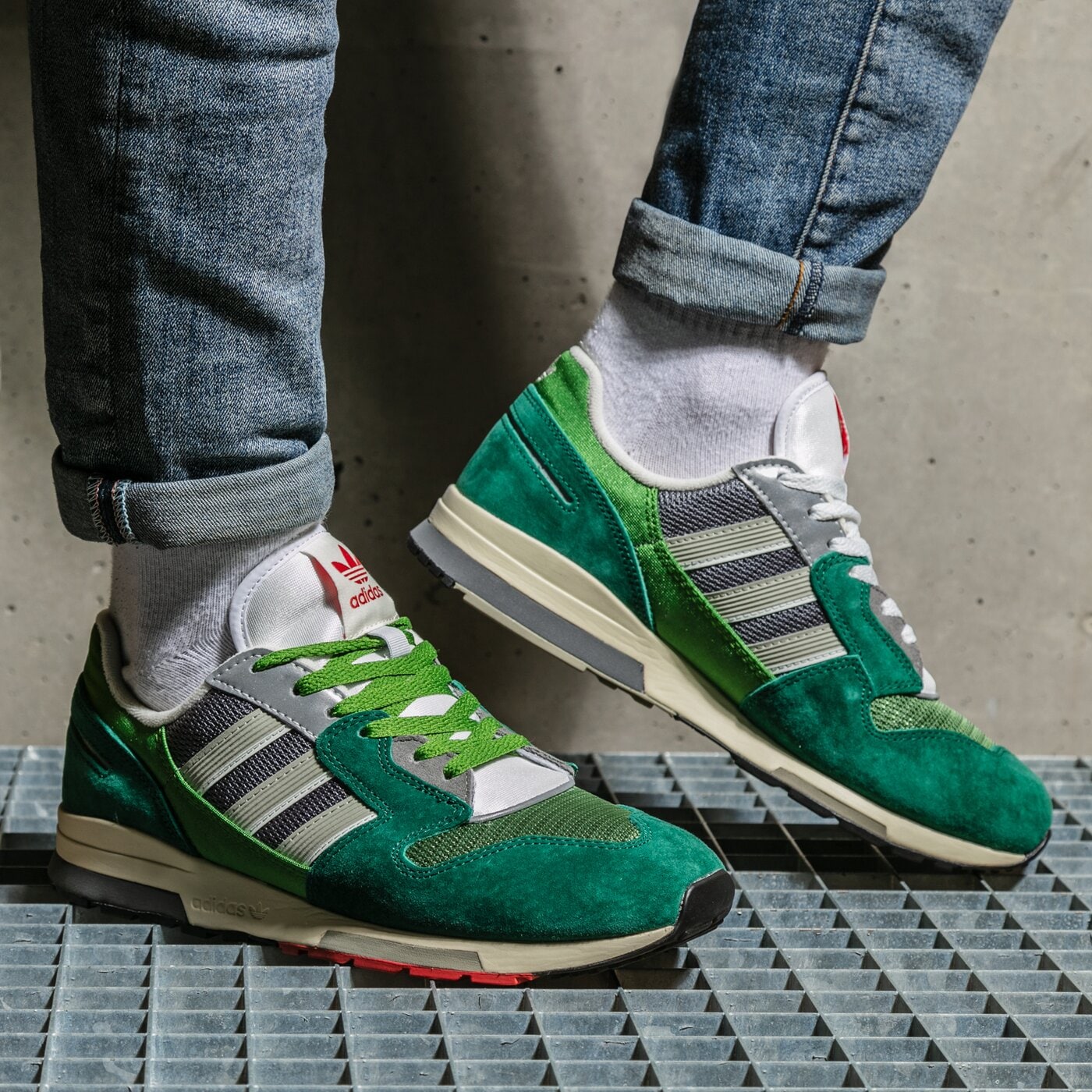 ADIDAS ZX 420 H02126 Мъжки Цвят зелен ▷ Модни Маратонки ▷ Обувки 