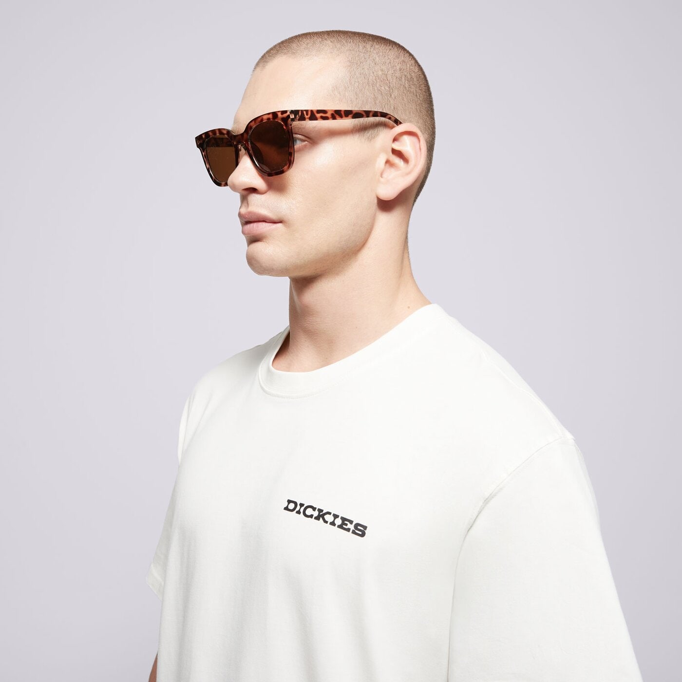 Мъжка тениска DICKIES ТЕНИСКА LANDASCAPE SS TEE dk0a4z8vc481 цвят бял