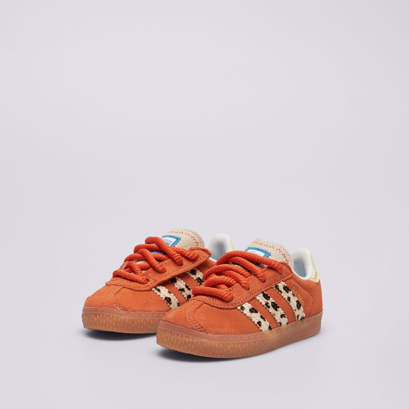 Детски маратонки ADIDAS GAZELLE CF EL I ji0075 цвят оранжев