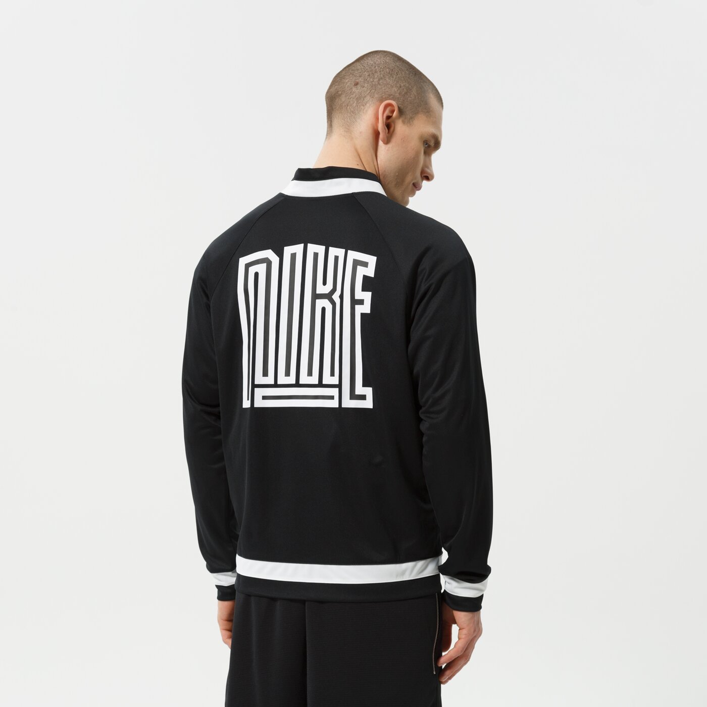 Мъжко преходно яке NIKE ЯКЕ M NK DF JKT STARTING FIVE NBA dh7116-011 цвят черен