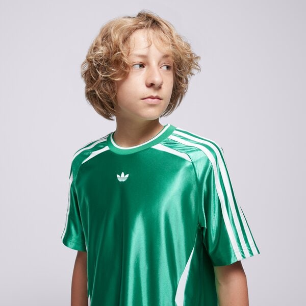 Детска тениска ADIDAS ТЕНИСКА TEE BOYS jc9124 цвят зелен