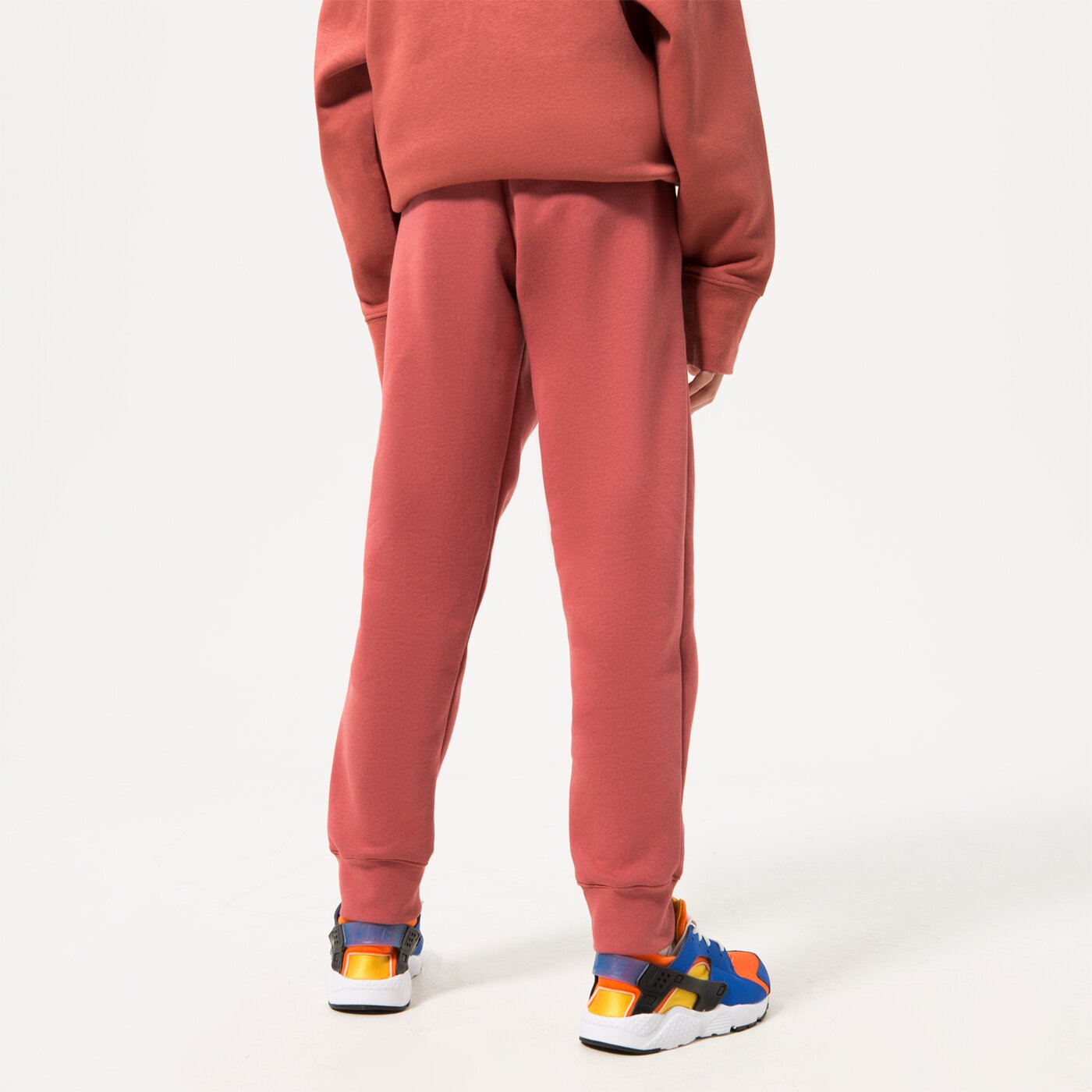 Детски панталони NIKE ПАНТАЛОНИ SPORTSWEAR CLUB FLEECE GIRL dc7207-691 цвят розов