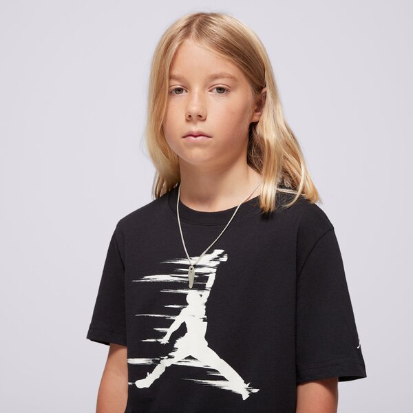 Детска тениска JORDAN ТЕНИСКА JDB MVP MOTION JUMPMAN SS TEE BOY 95d262-023 цвят черен