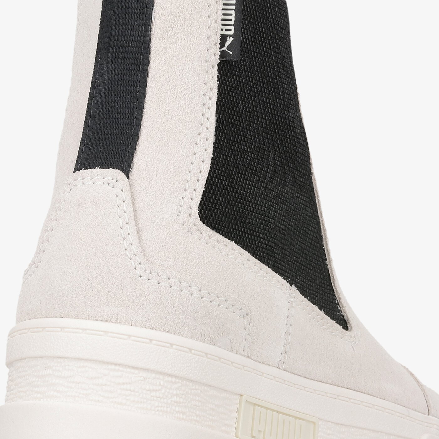 Дамски кежуал PUMA MAYZE CHELSEA SUEDE WN'S 38282902 цвят бял