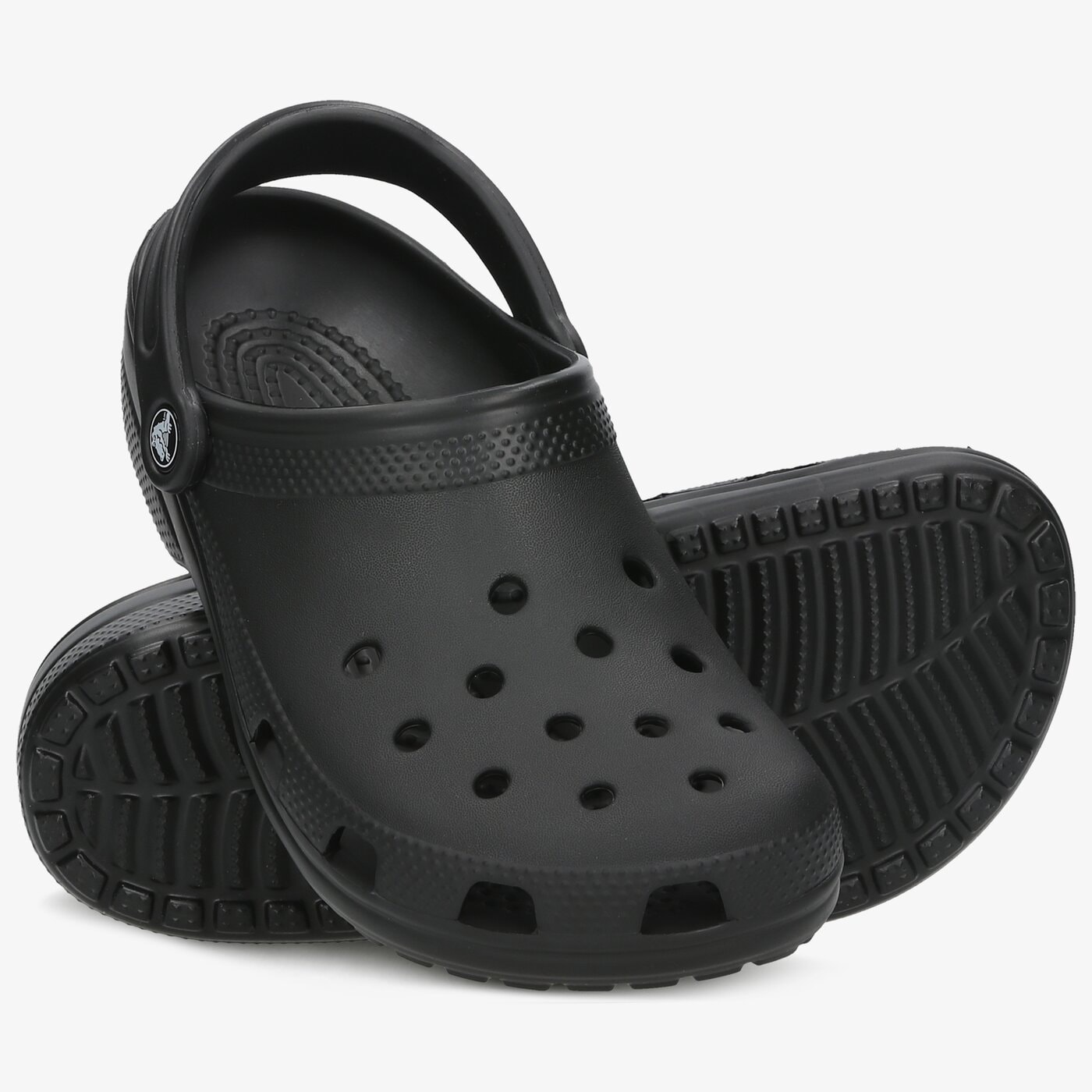 CROCS CLASSIC CLOG 10001-001 Дамски Цвят черен Модни Чехли Обувки Crocs ...