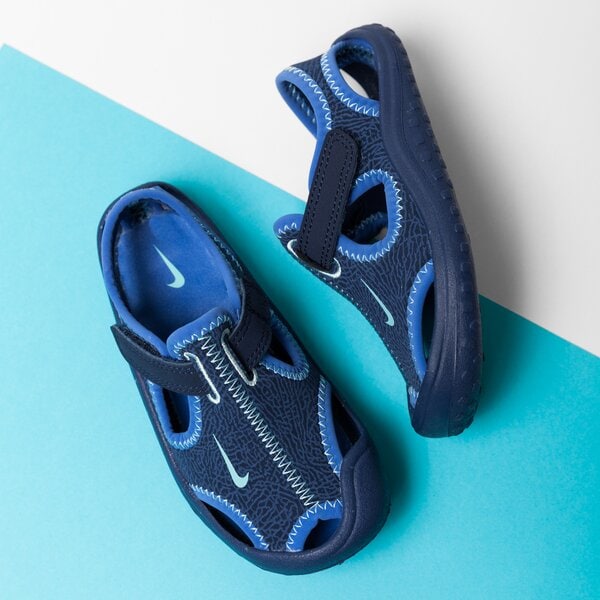 Детски чехли и сандали NIKE SUNRAY PROTECT (TD)  903632-400 цвят тъмносин