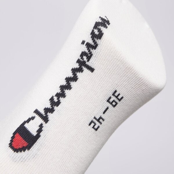 Дамски чорапи CHAMPION ЧОРАПИ 3PK SNEAKER SOCKS u20100ww001 цвят бял