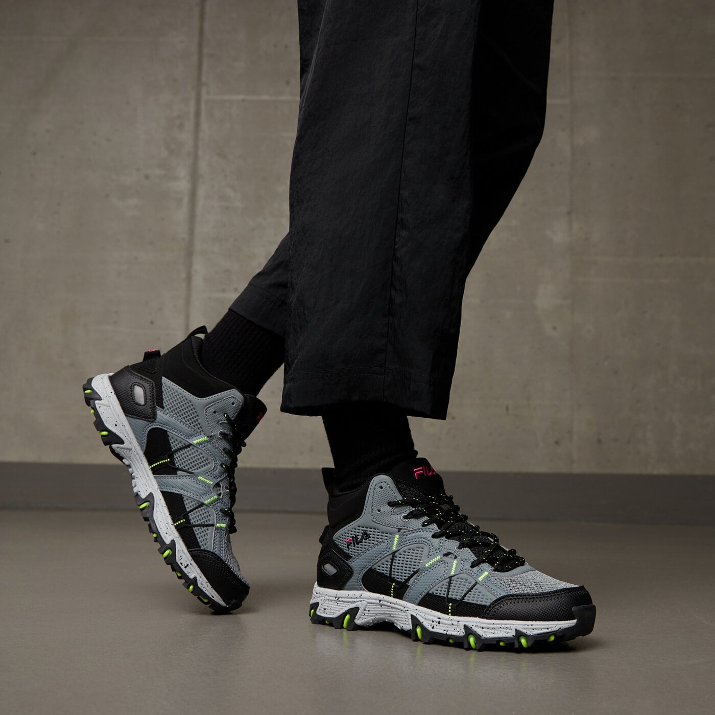 Дамски зимни обувки FILA GRAND TIER MID 5jm01930055 цвят сив