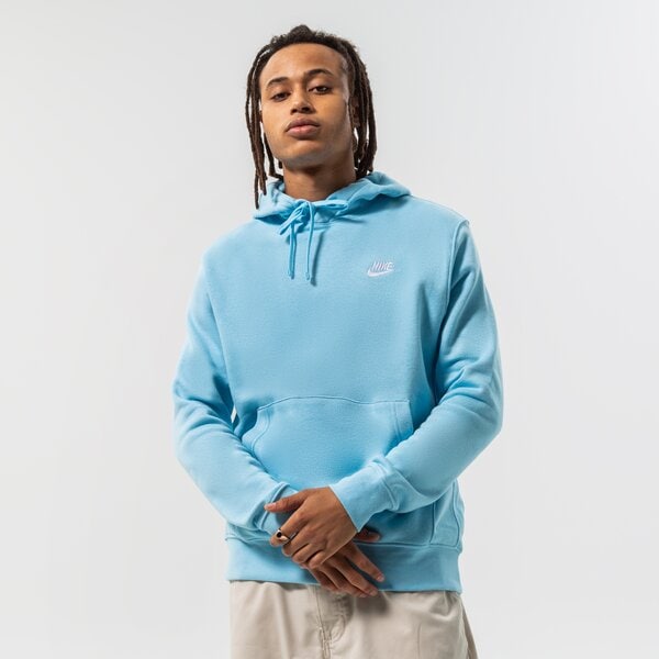 Мъжки суичър NIKE СУИТЧЪР С КАЧУЛКА NIKE SPORTSWEAR CLUB FLEECE bv2654-499 цвят син