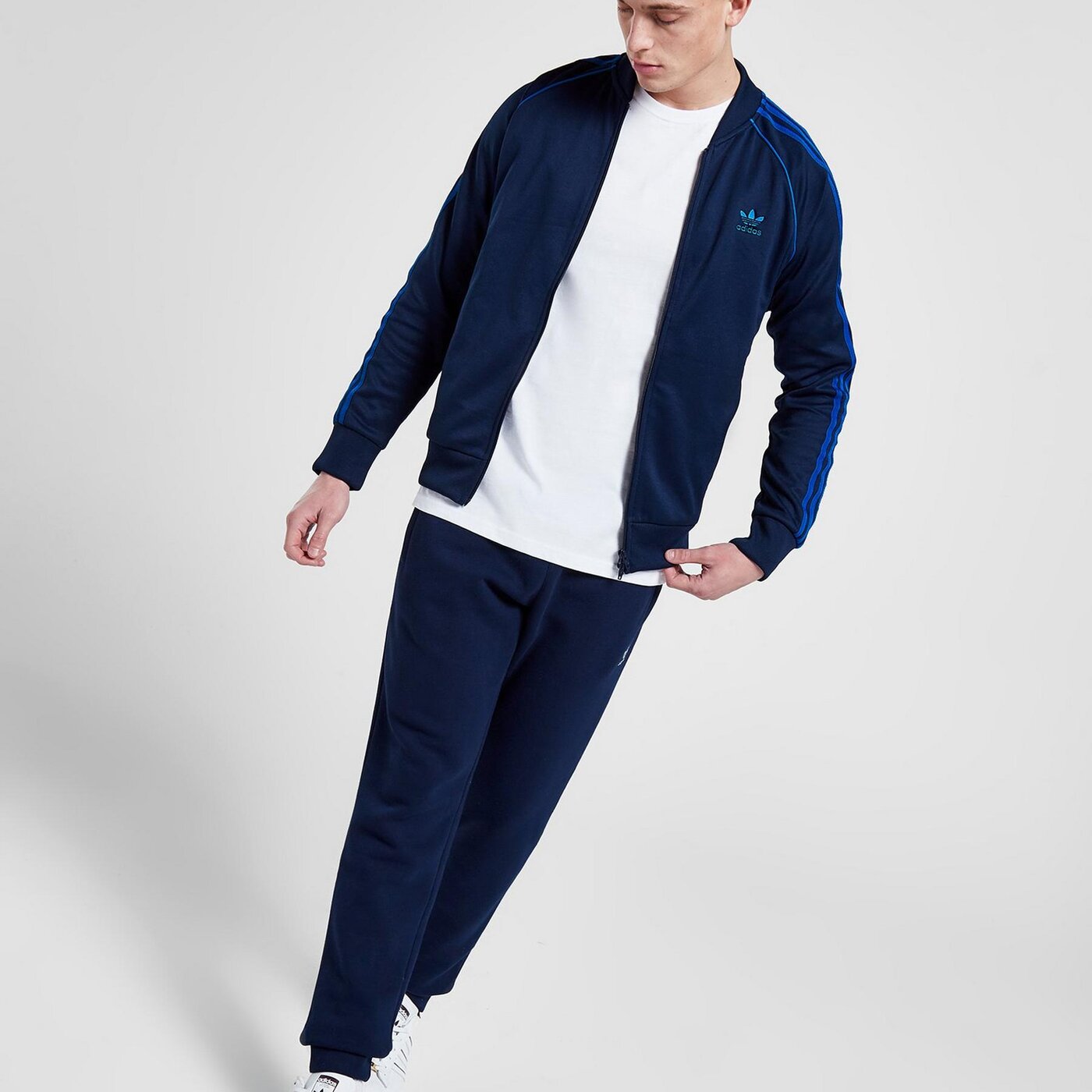 Мъжки суичър ADIDAS СУИТЧЪР SSTT NAVY/BLU SWEATSHIRT ij9458 цвят тъмносин