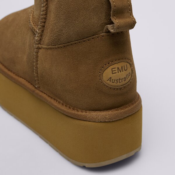 Дамски кежуал EMU AUSTRALIA STINGER MICRO FLATFORM  w13082chestnut цвят кафяв