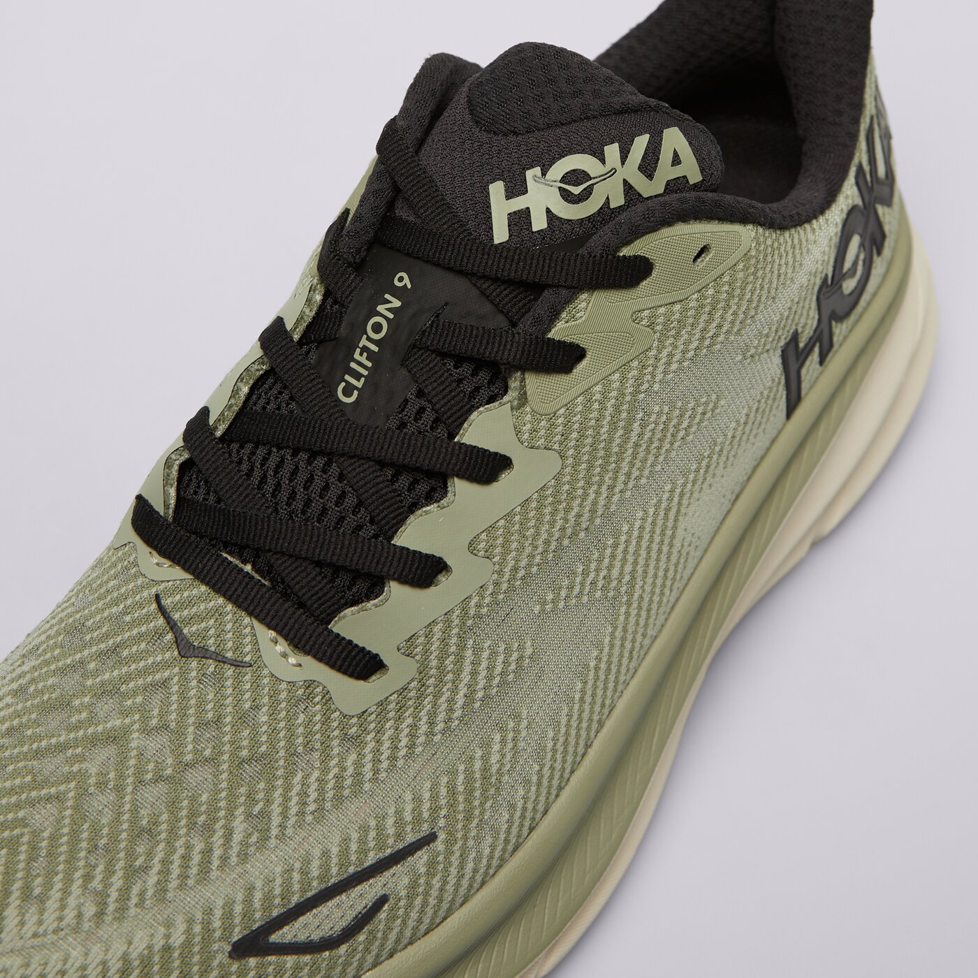 Мъжки маратонки за бягане HOKA CLIFTON 9 1127895ssfr цвят зелен