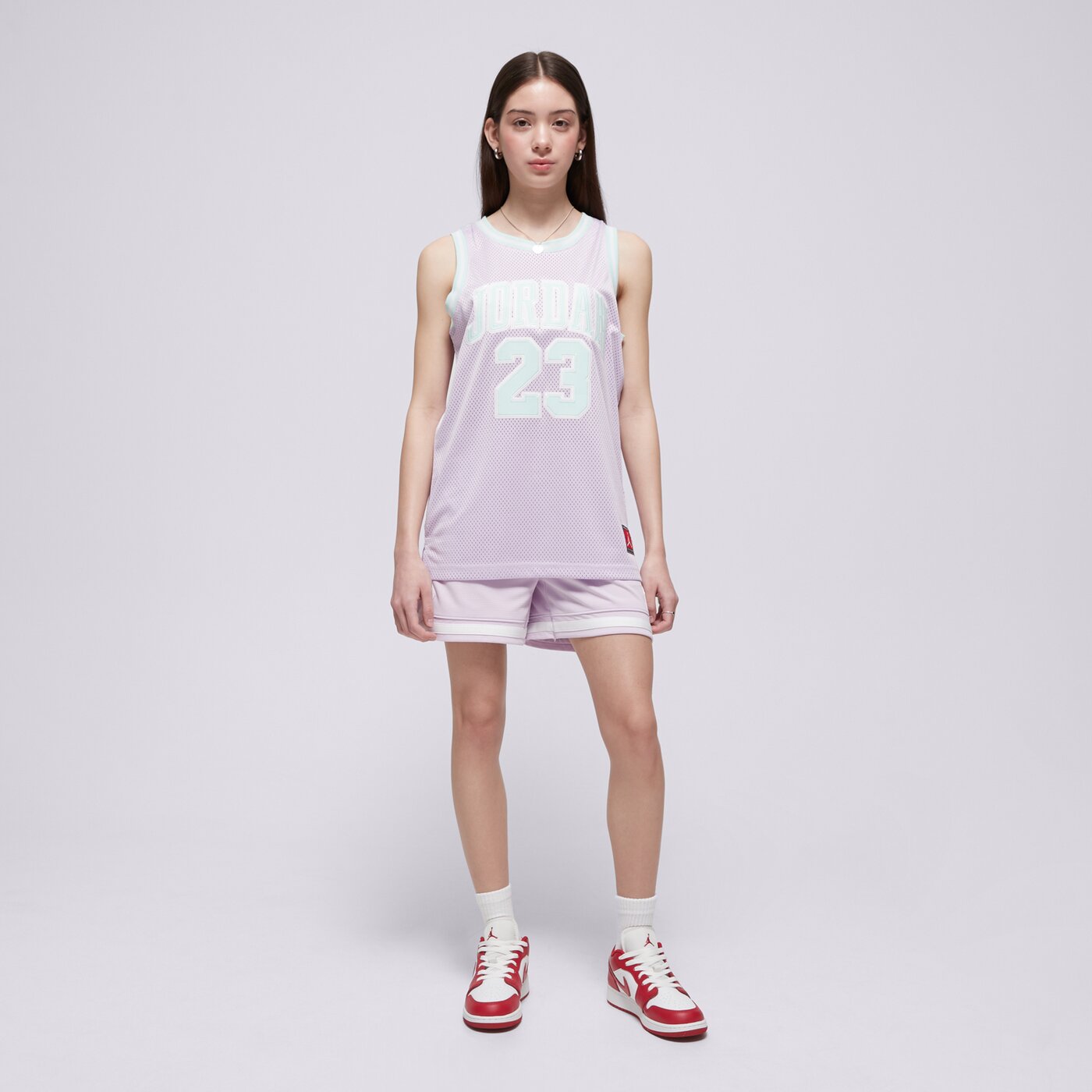 Детска тениска JORDAN ПОТНИК JDN JORDAN 23 JERSEY GIRL 45a773-p6i цвят виолетов
