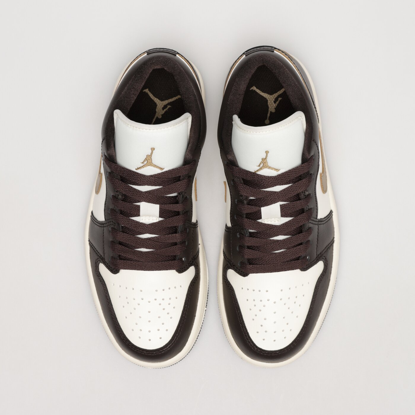 Дамски маратонки WMNS AIR JORDAN 1 LOW dc0774-200 цвят кафяв