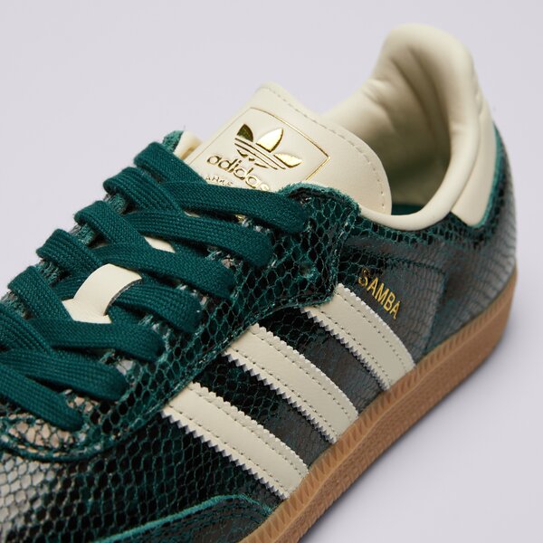 Дамски маратонки ADIDAS SAMBA OG W jr8848 цвят зелен