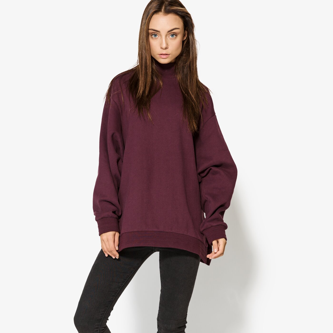 Дамски суичър CONFRONT СУИТЧЪР NOLA cf37bld01002 цвят виолетов